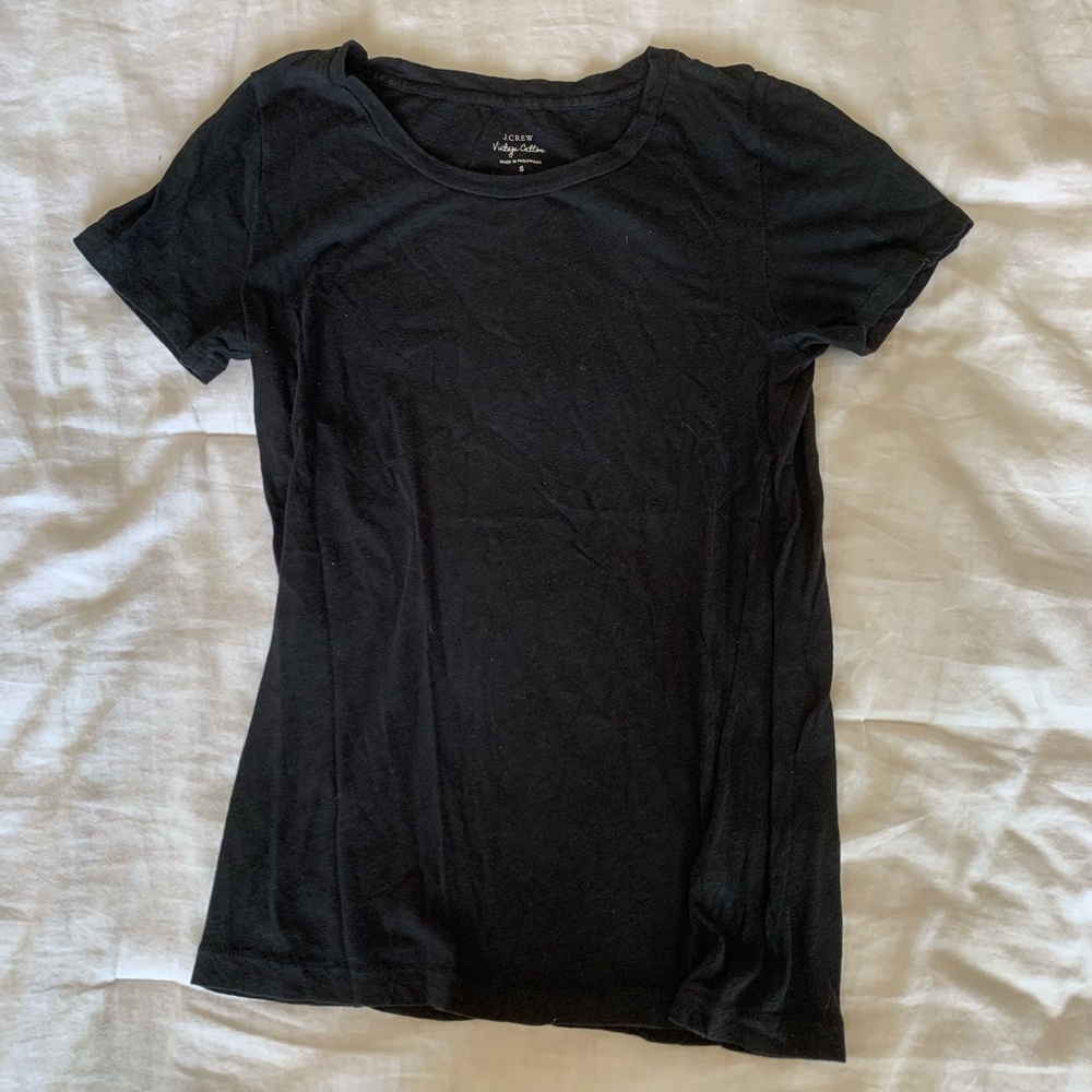 Black J. Crew Tee